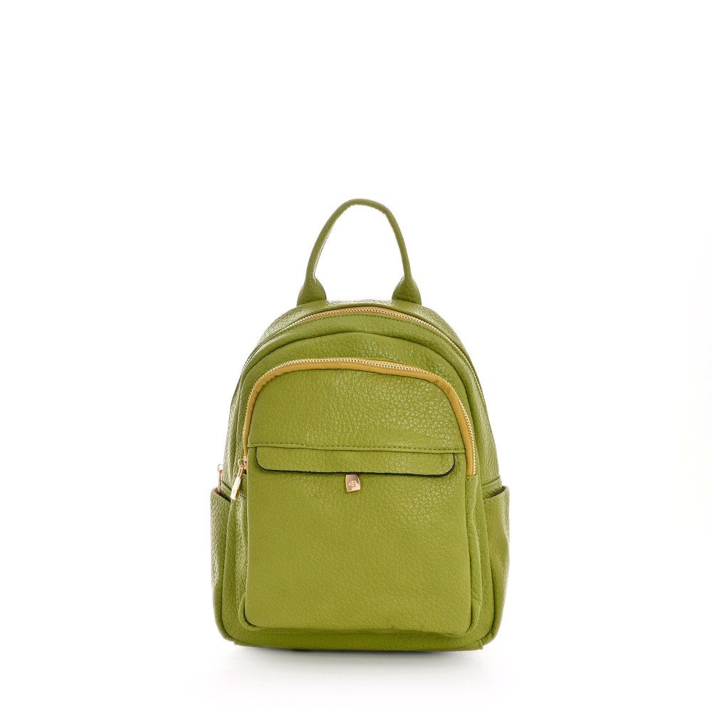 Synthetic backpack with external pockets GB
