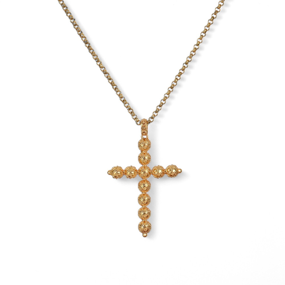 Collier semi précieuse bolas de viana croiser GB