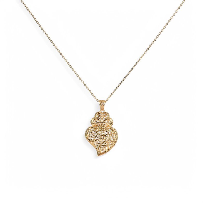 Encantos Portugal Viana heart necklace