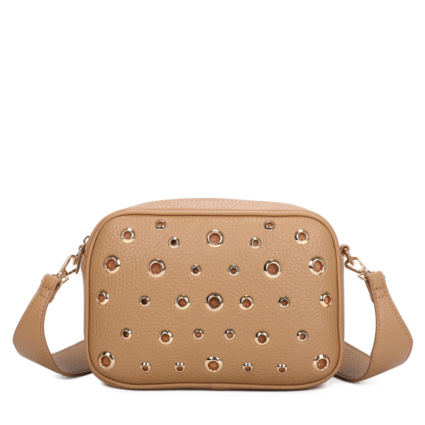 Crossbody bag with studs