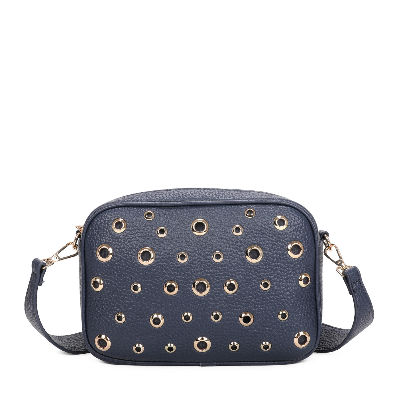 Bolso bandolera con tachuelas
