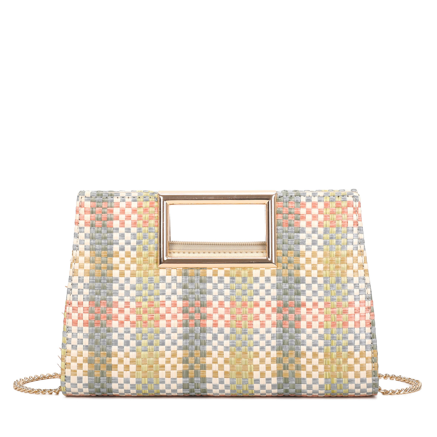 Borsa a mano in rafia