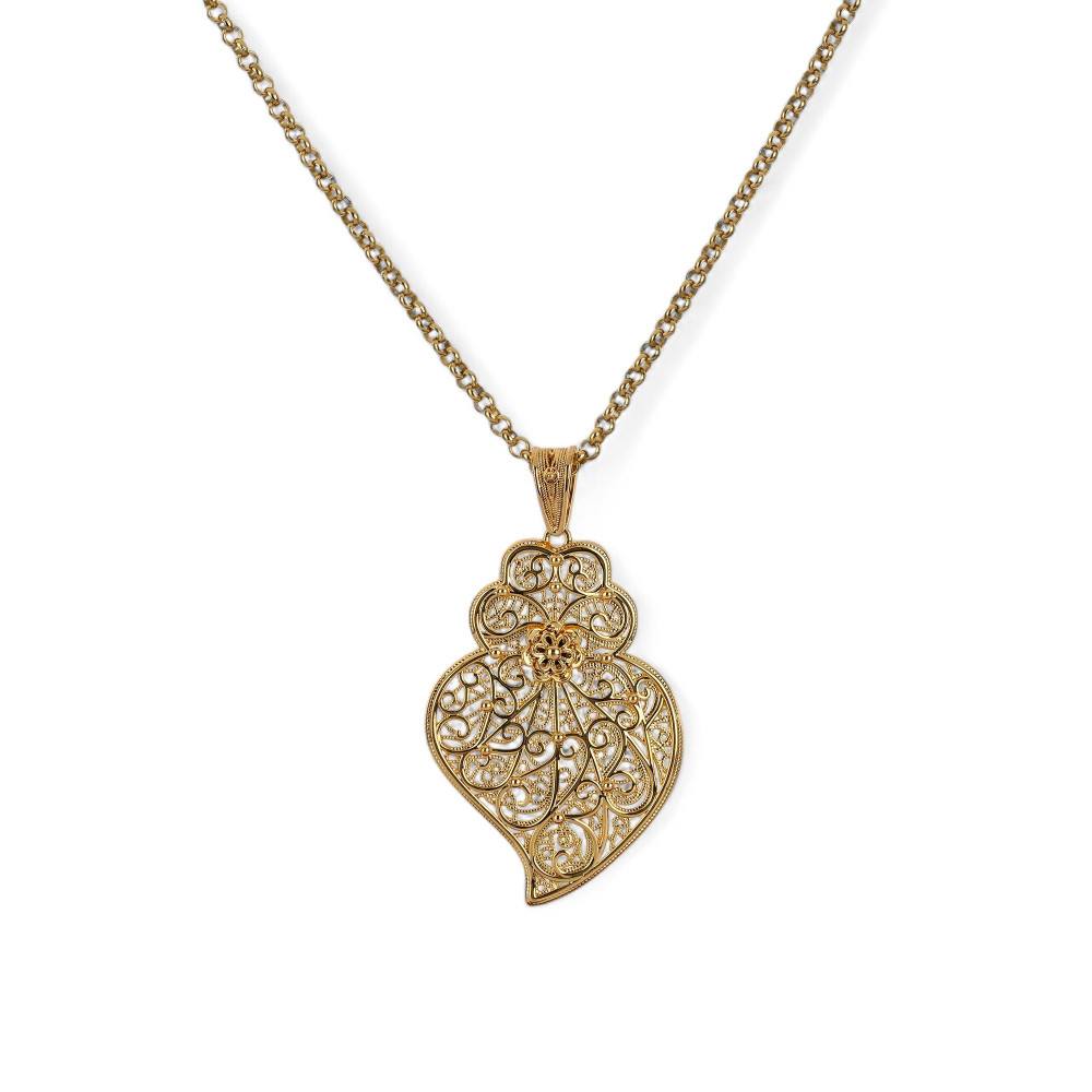 Collana filigrana coração de viana tradizionale GB