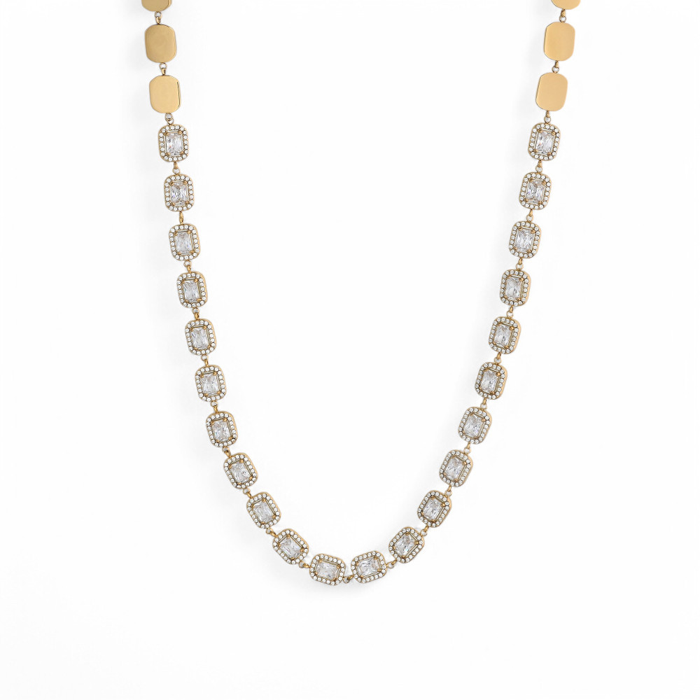 Collier Prestige avec rectangles