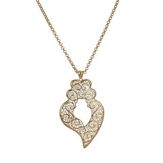 Collana tradizionale coração de viana GB