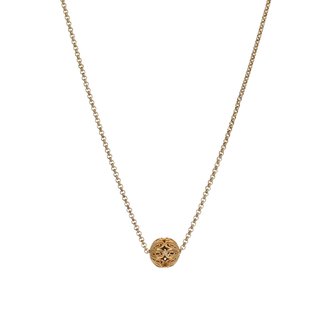 Collar con cuenta de viana semi joya GB