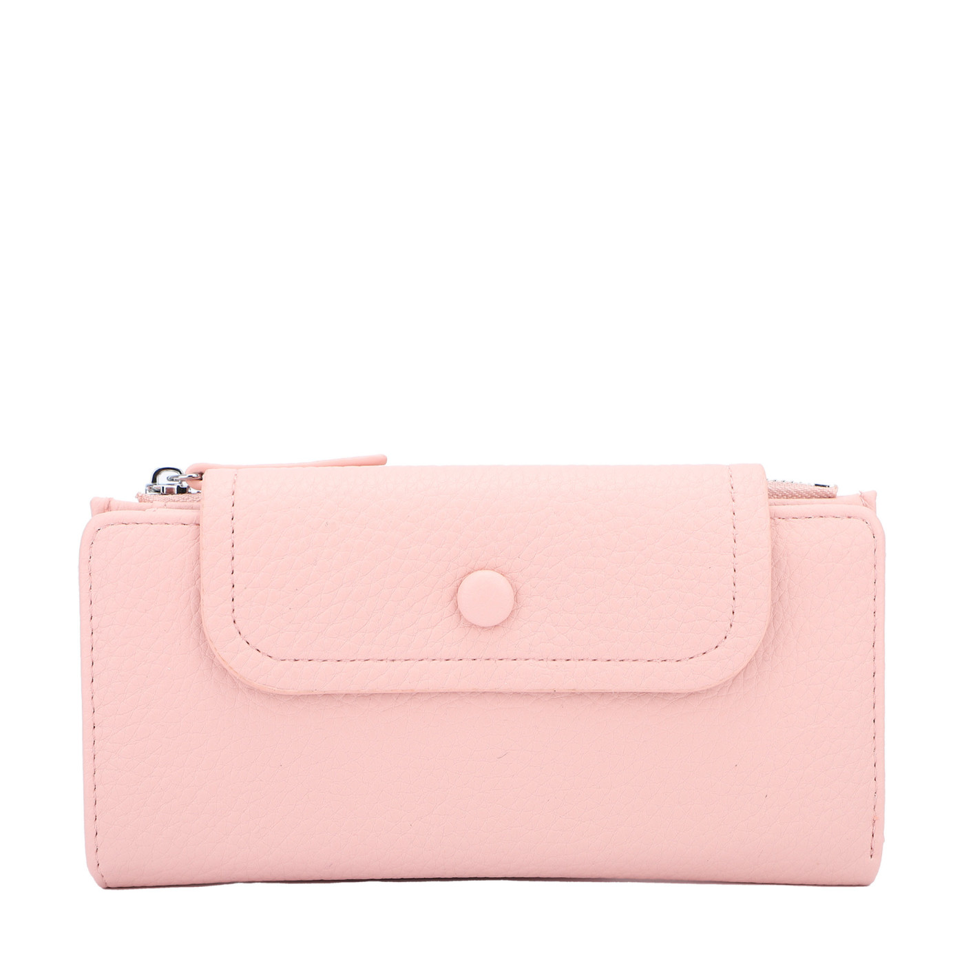 Women's wallet with button