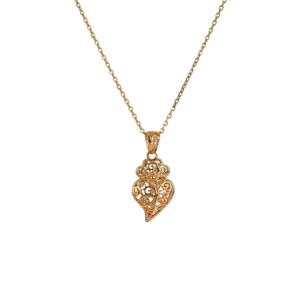 Encantos Portugal mini Viana heart necklace