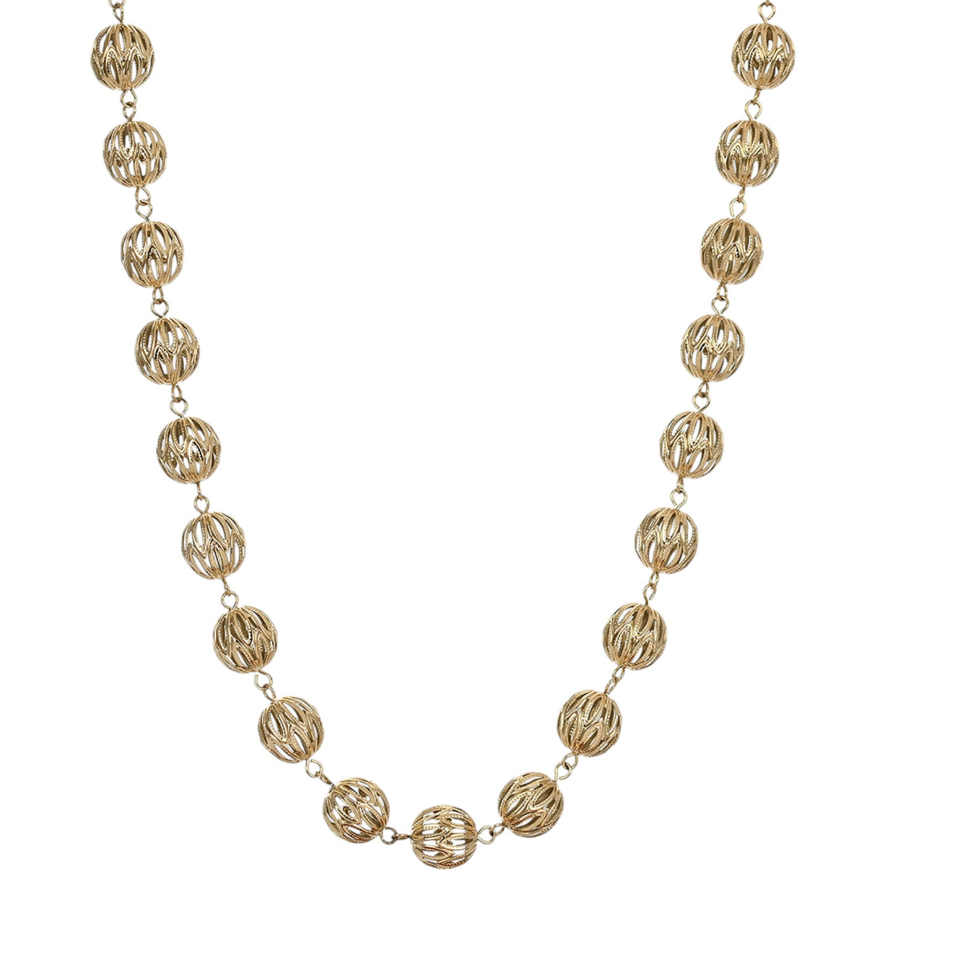 Collier avec des sphères de viana GB