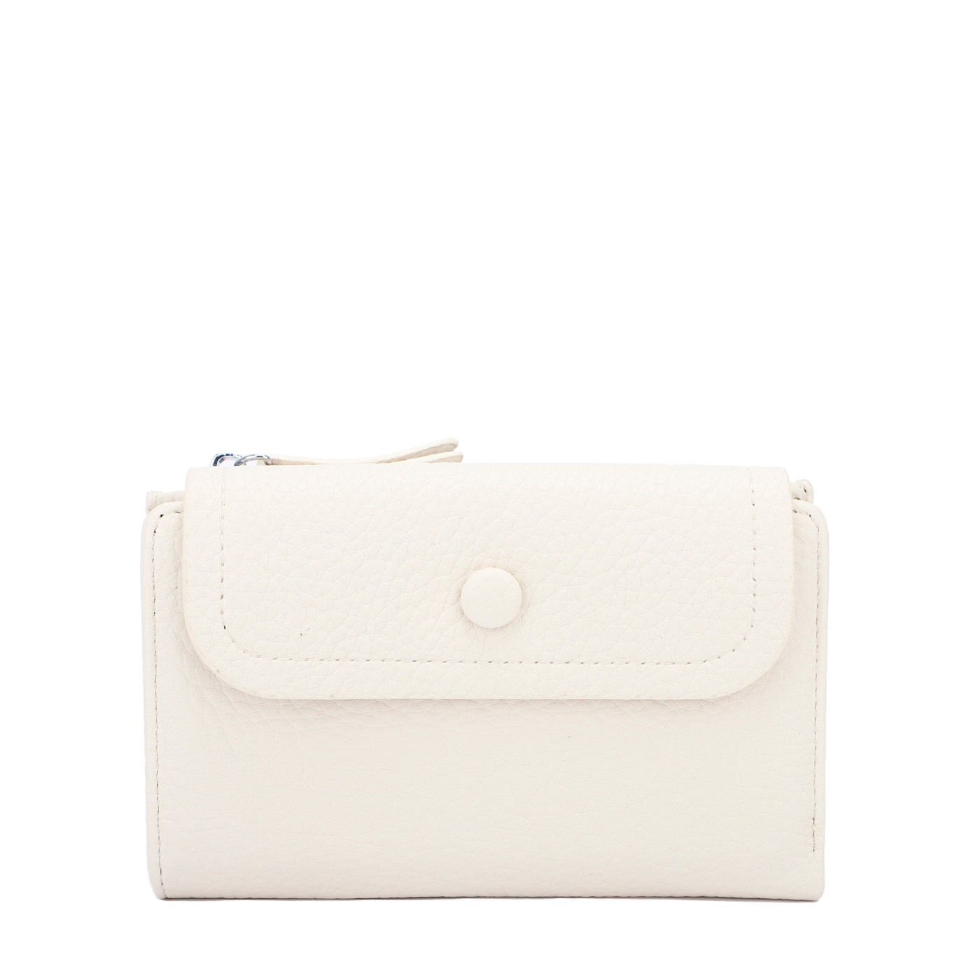 Women's crocodile-effect wallet