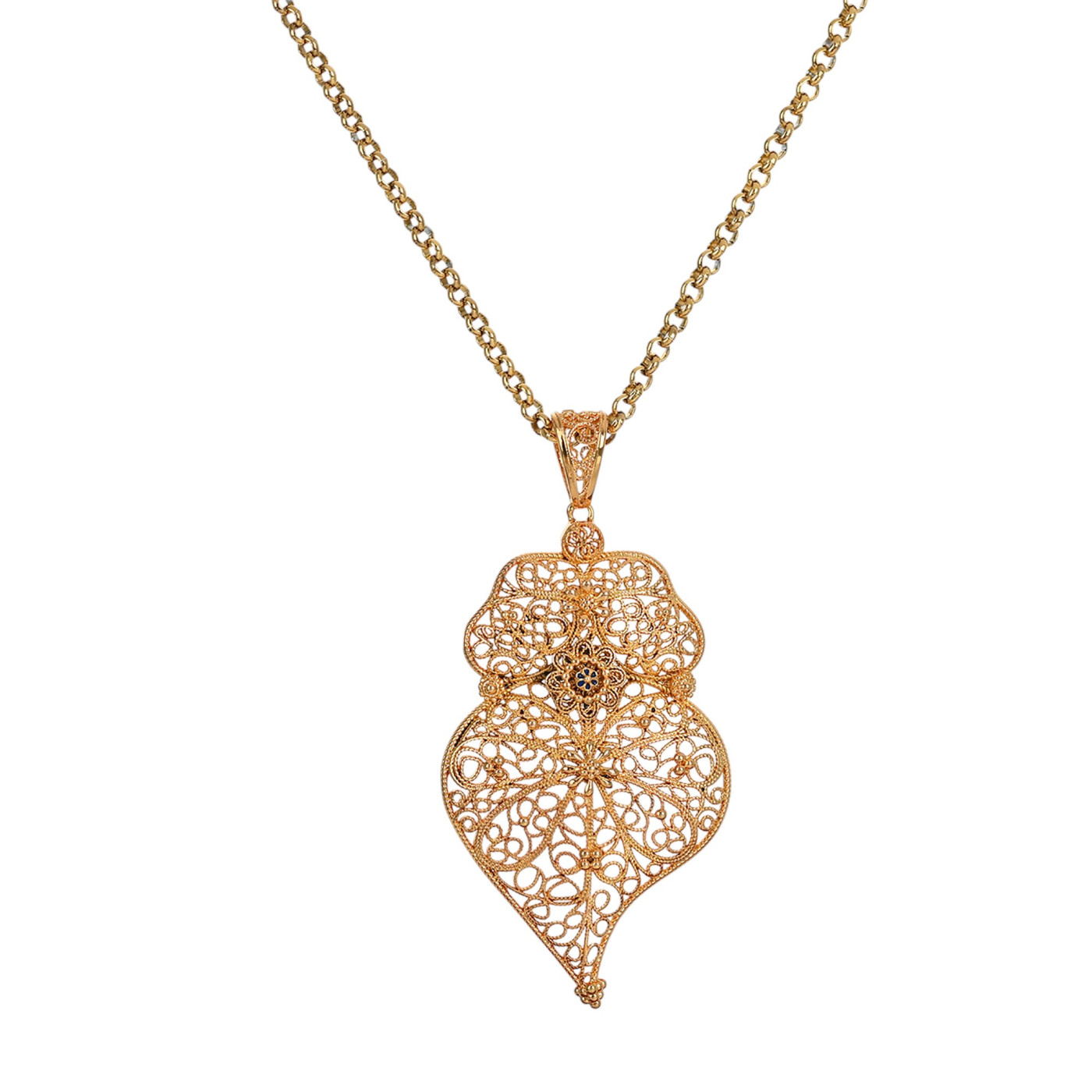 Collana filigrana coração de viana GB