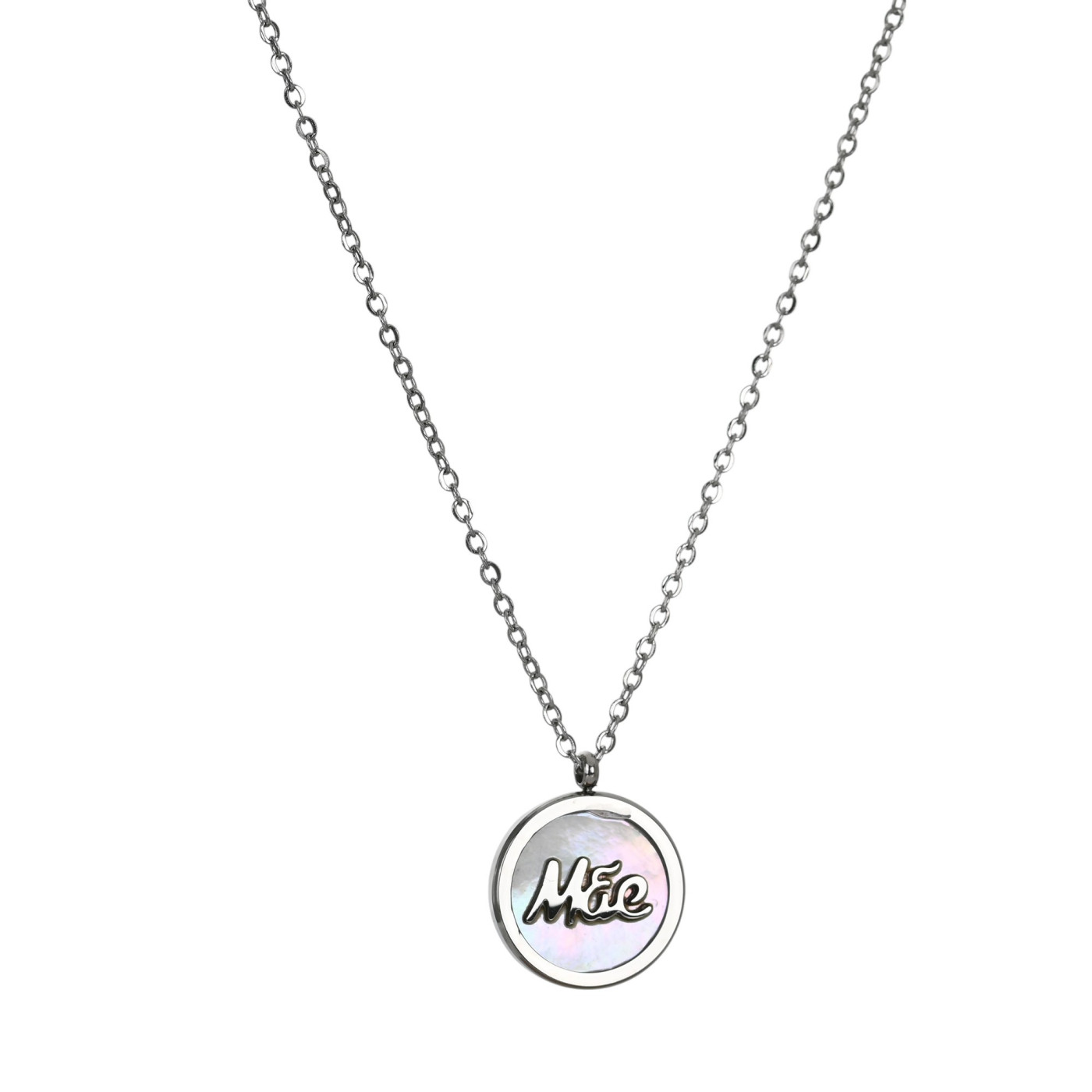 Mãe steel necklace GB