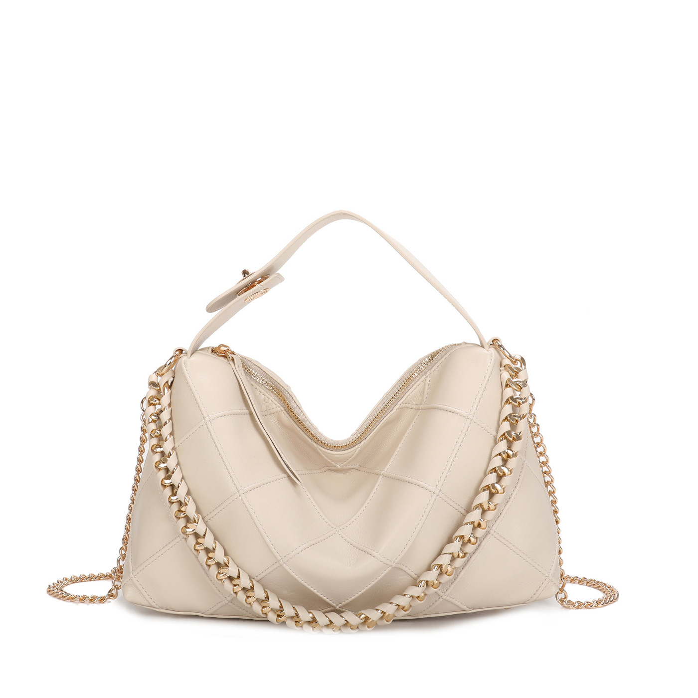 Borsa a mano con manico spesso