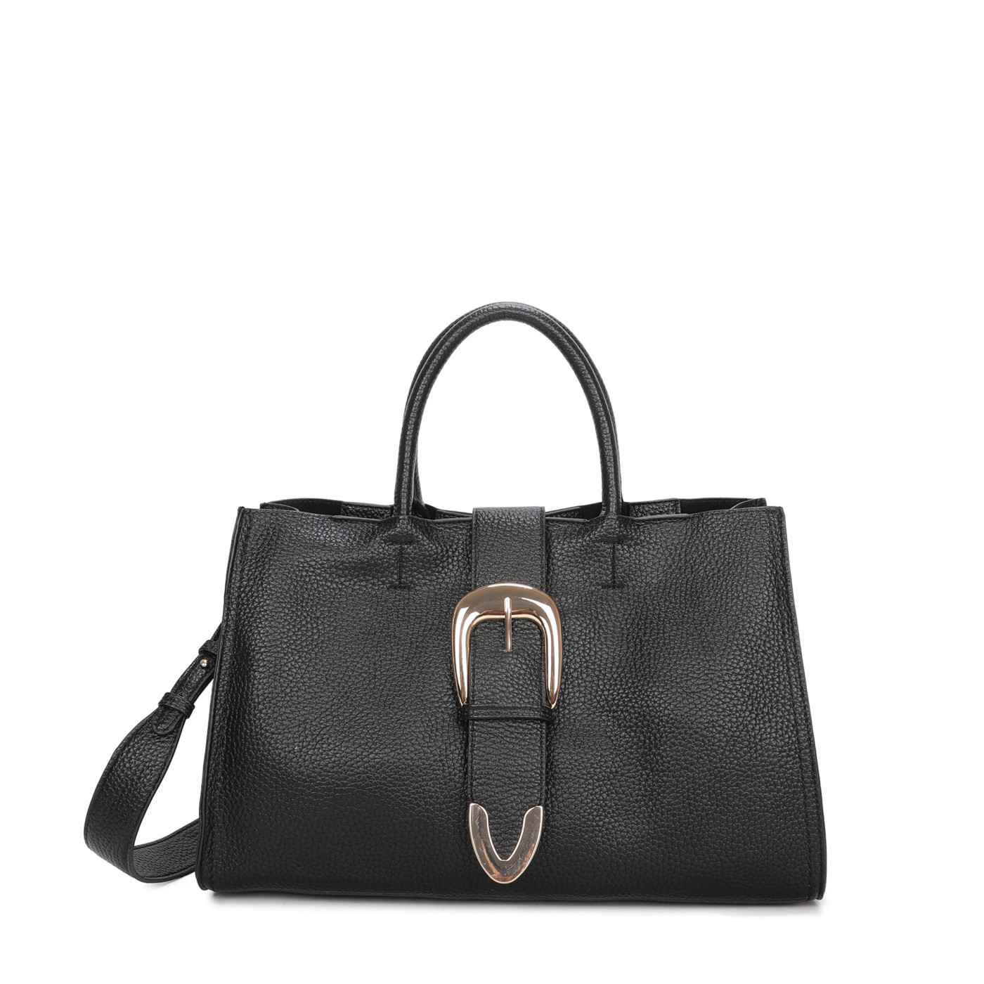 Shopper bag with belt