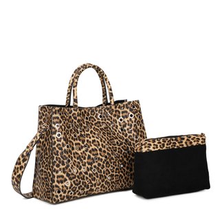 Mala Shopper padrão animal