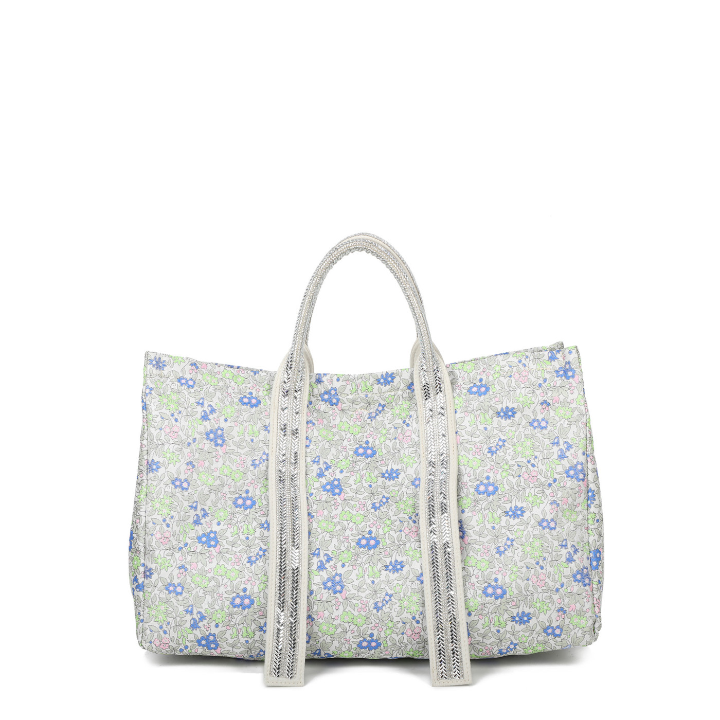 Mala Shopper padrão florido
