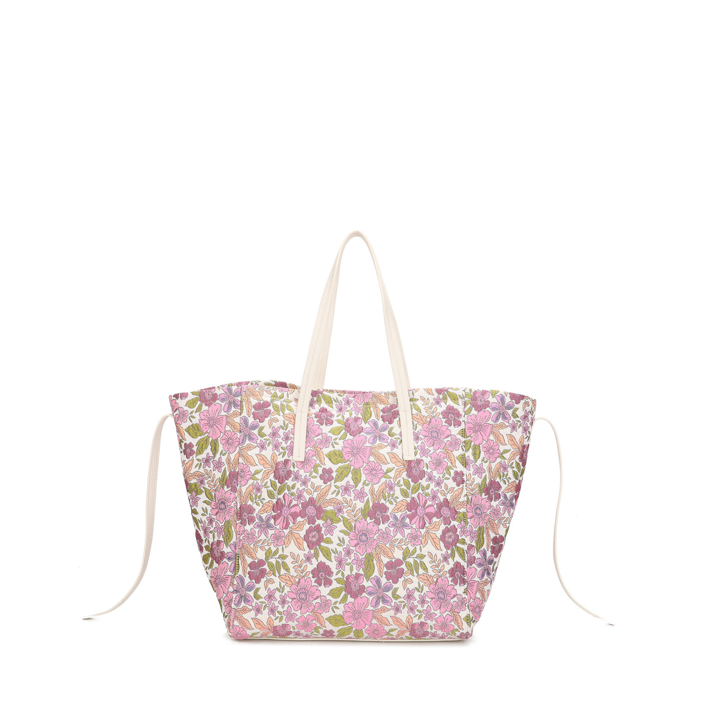 Bolso Shopper con estampado floral
