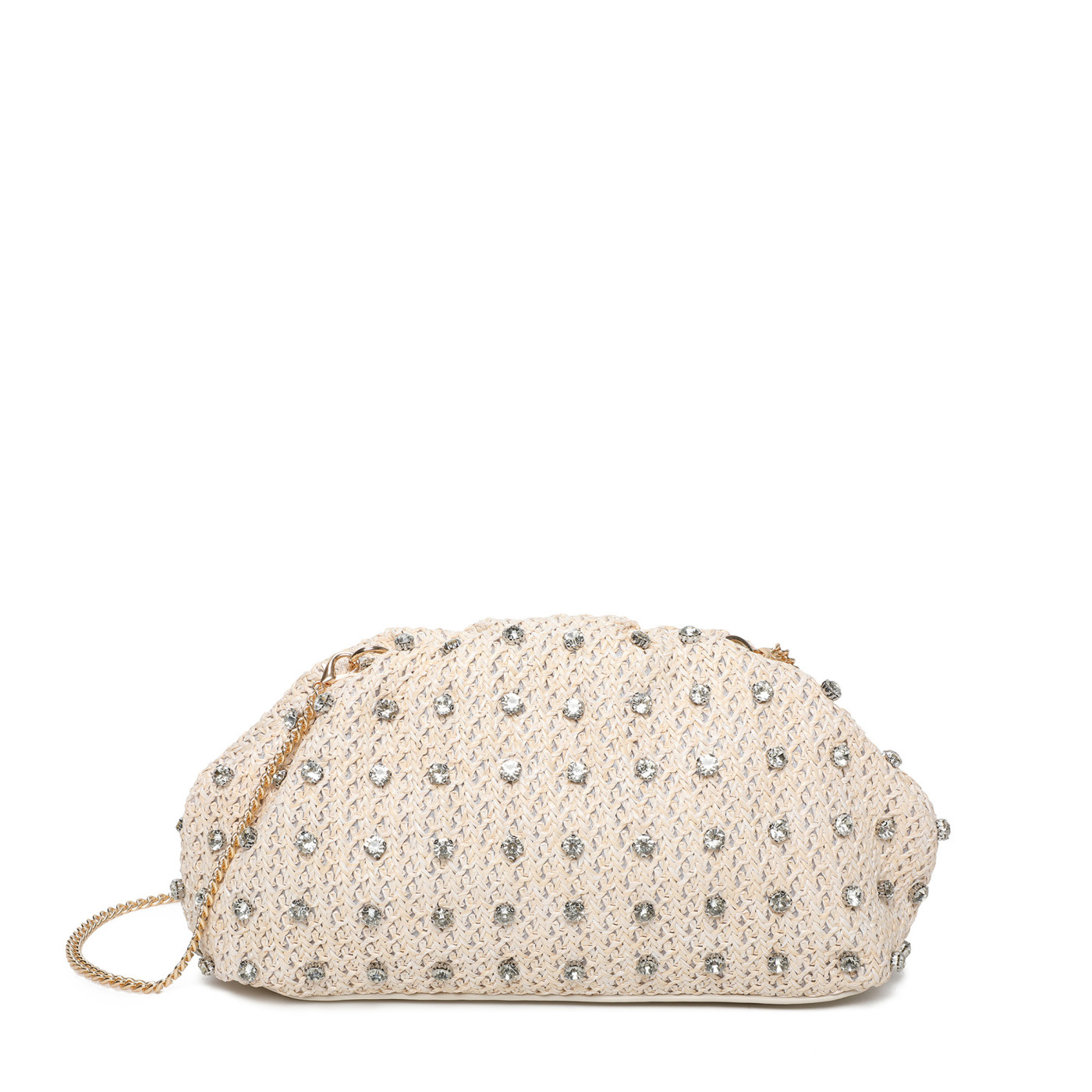 Bolso bandolera con brillantes