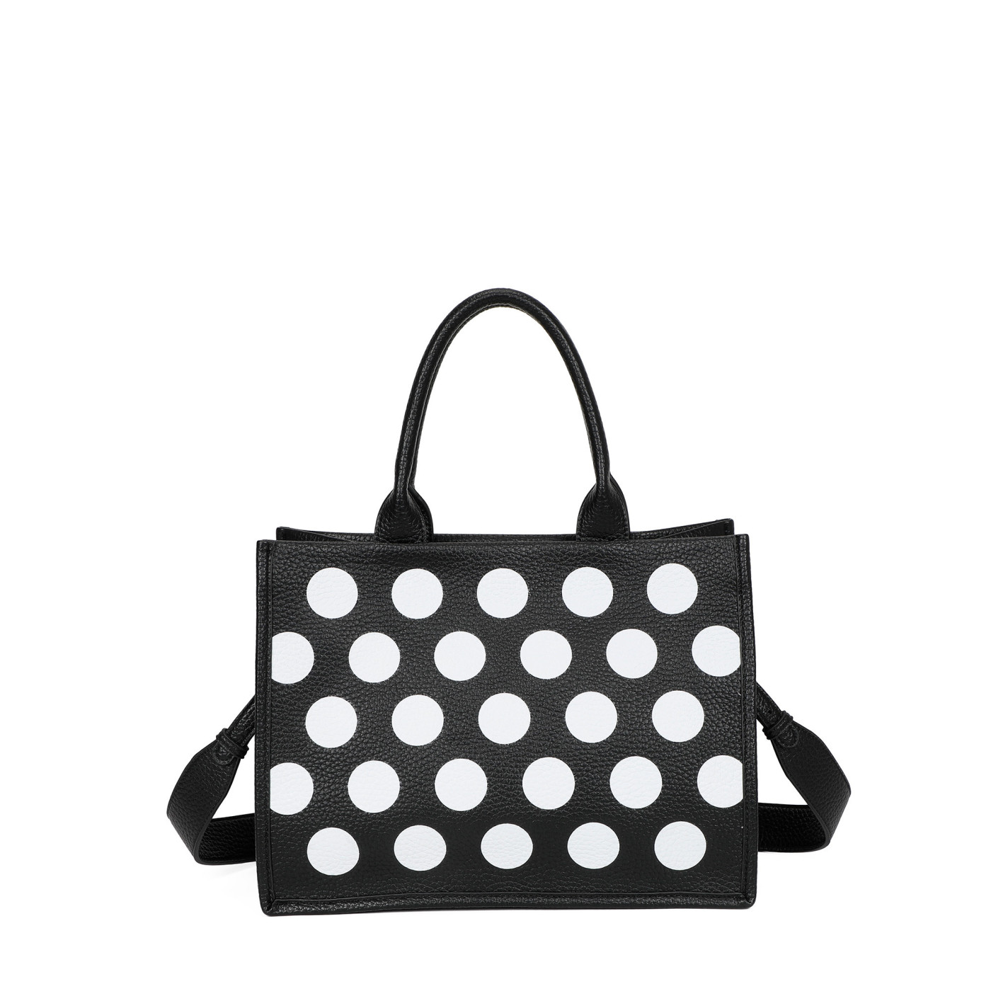 Shopper-Tasche mit Punkten