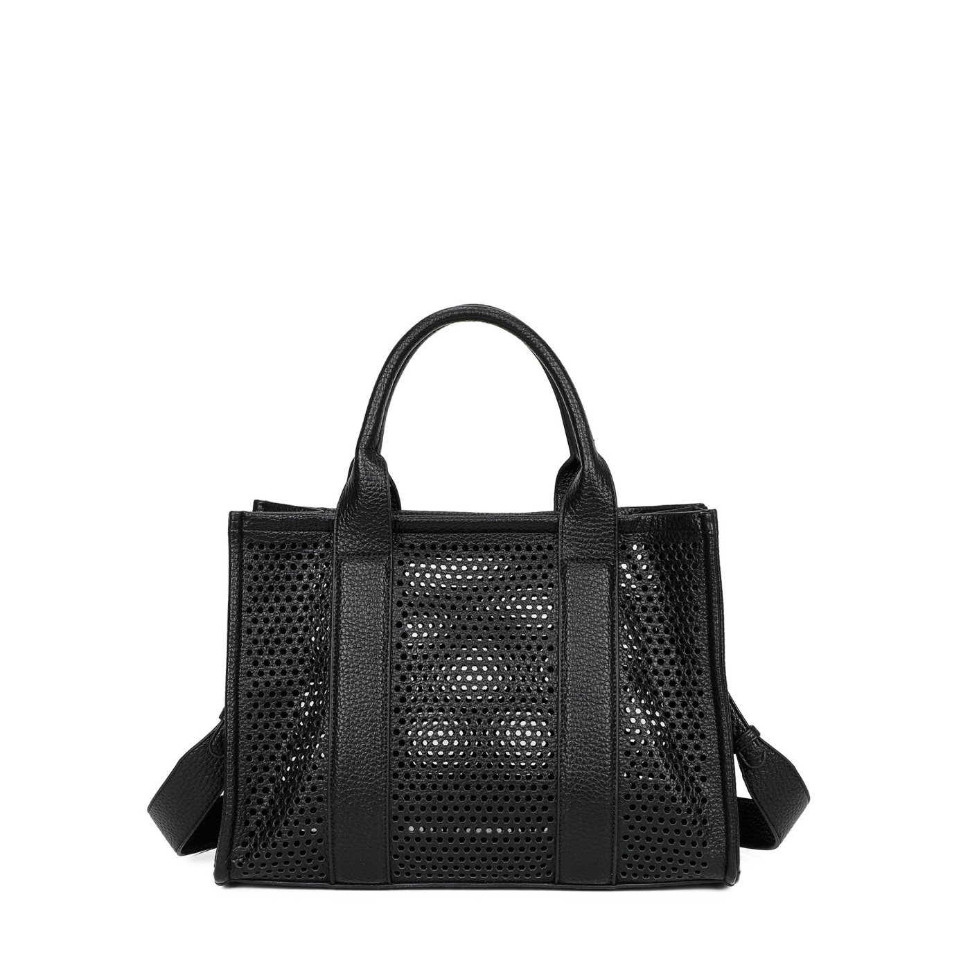 Bolso Shopper con agujeritos