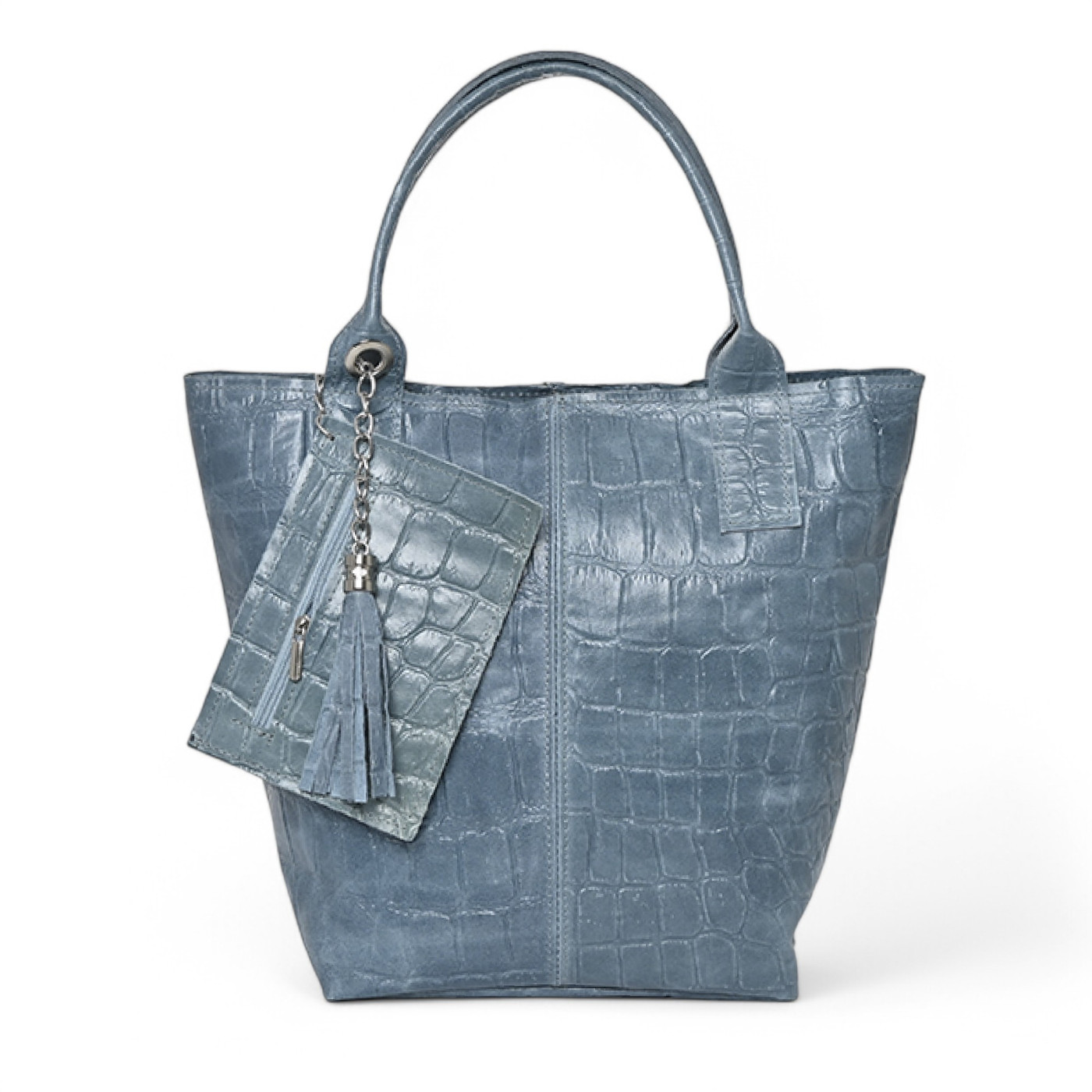 Mala Shopper em pele
