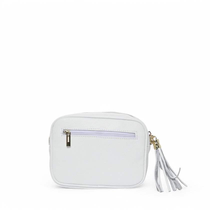 Bolso bandolera de piel