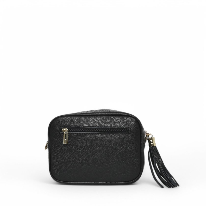 Bolso bandolera de piel