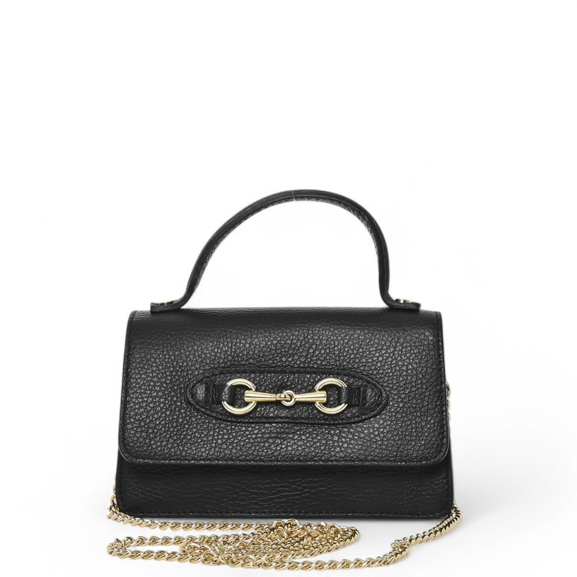 Bolso bandolera de piel