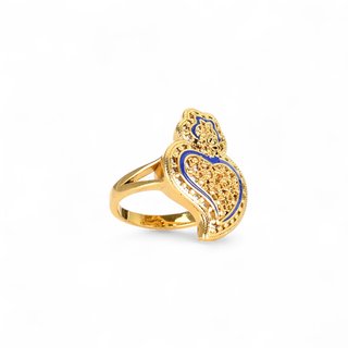 Coração de viana semi precious ring GB