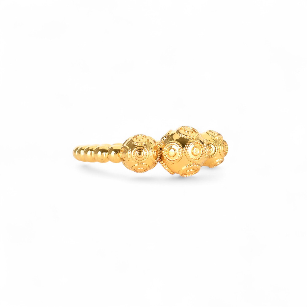 Anillo semi joya bolas de viana GB