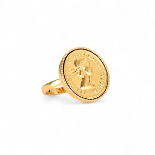 Anel Encantos Portugal com libra