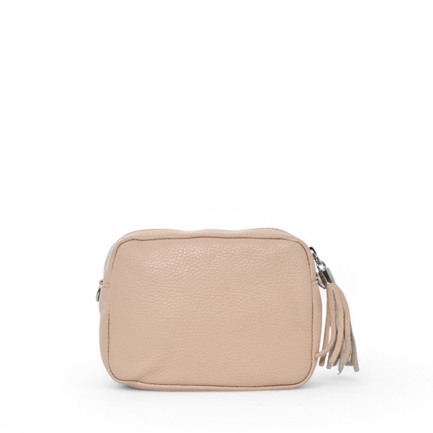 Leather crossbody bag
