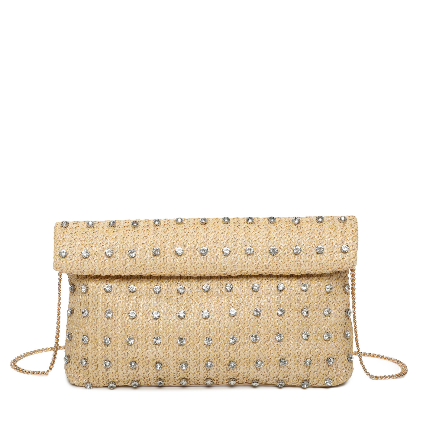 Bolso bandolera con brillantes