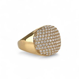 Anel Delicate com zircônias