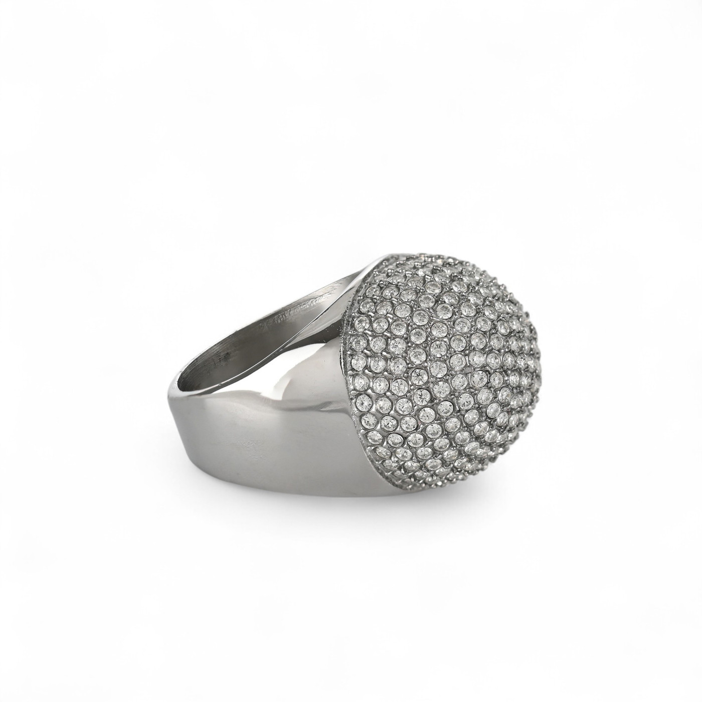Anillo Glamour con circonitas
