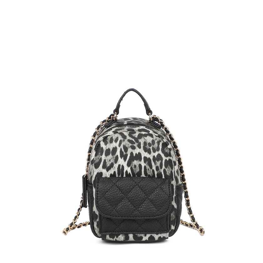 Women's backpack with pattern