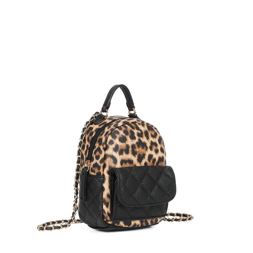Women's backpack with pattern