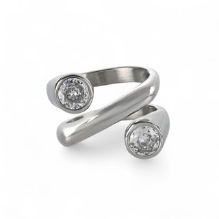 Bague Glamour irrégulière