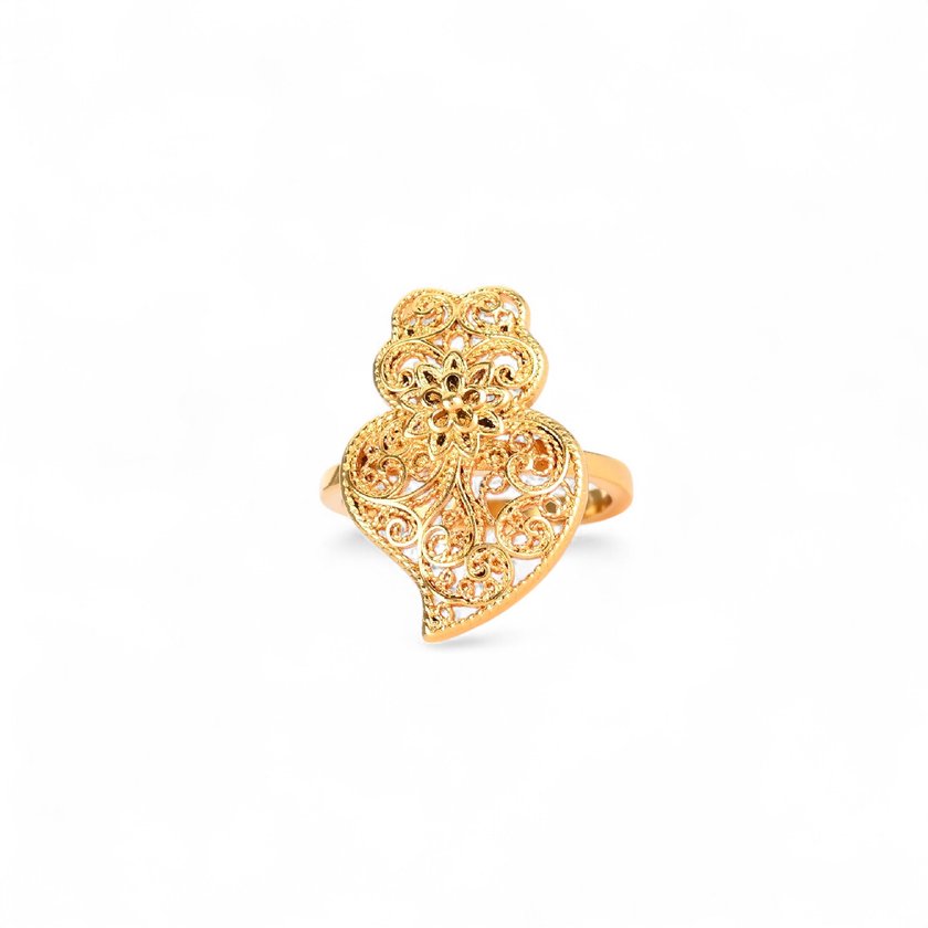 Bague Encantos Portugal avec fleur