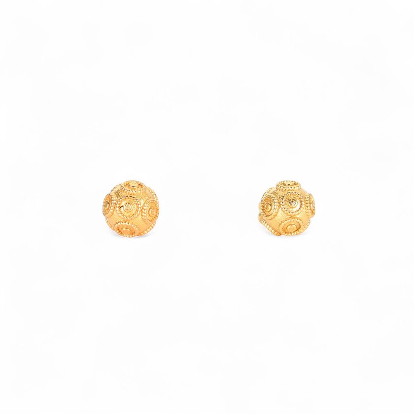 Earrings bola de viana 10mm GB