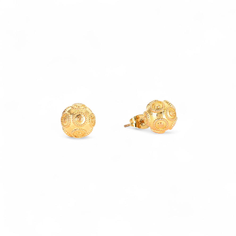 Pendientes bola de viana 10mm GB