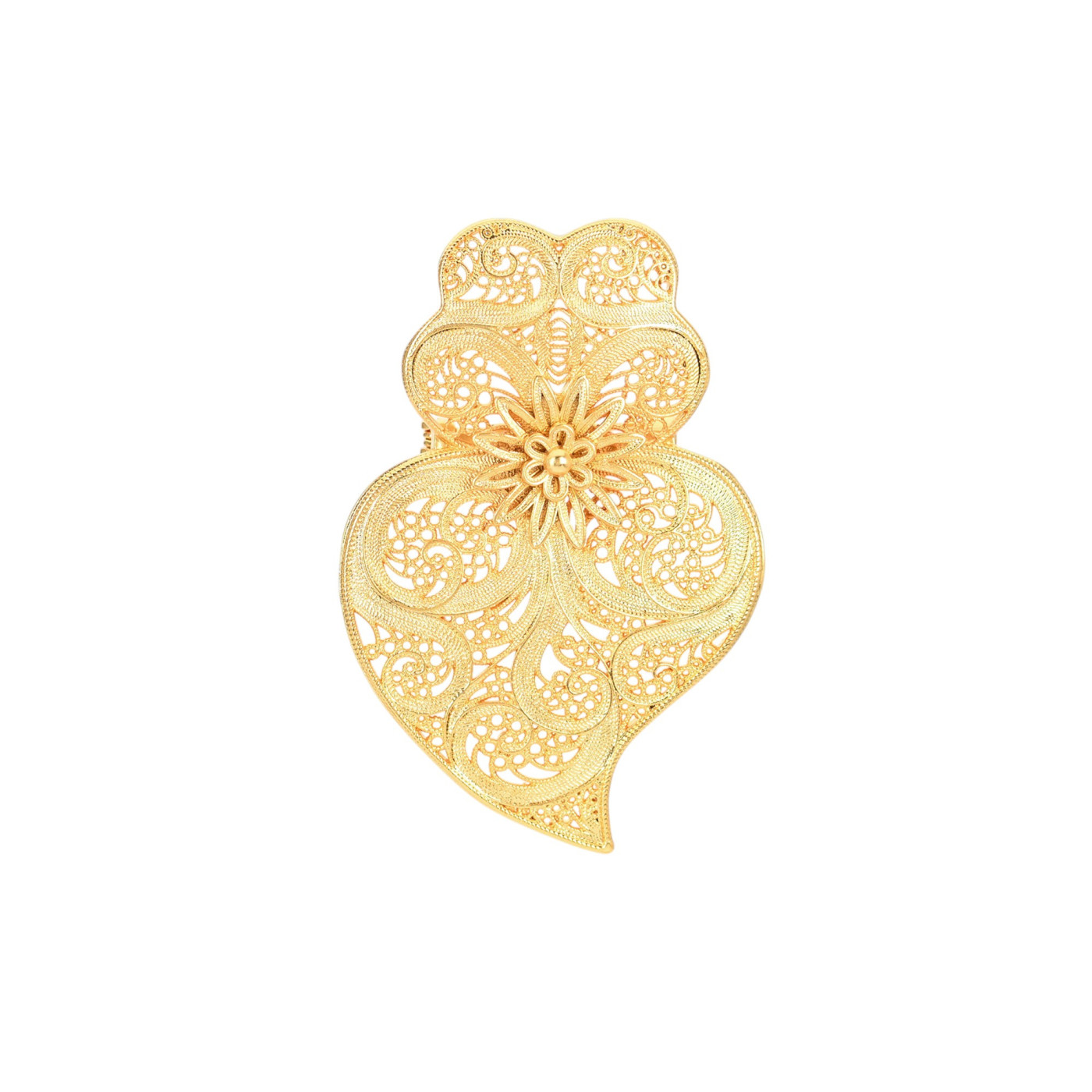 Viana Heart Charm Pin