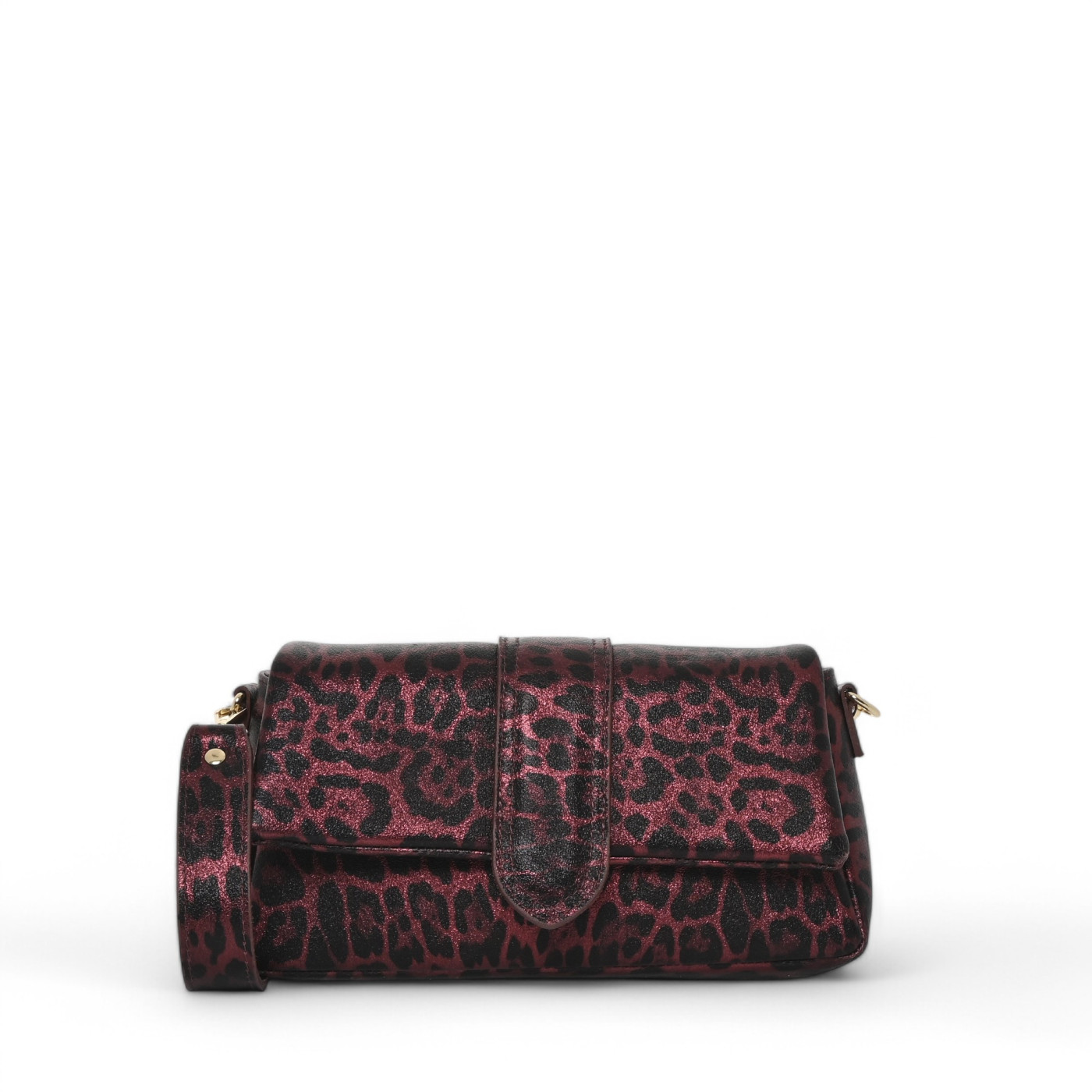 Leather shoulder bag