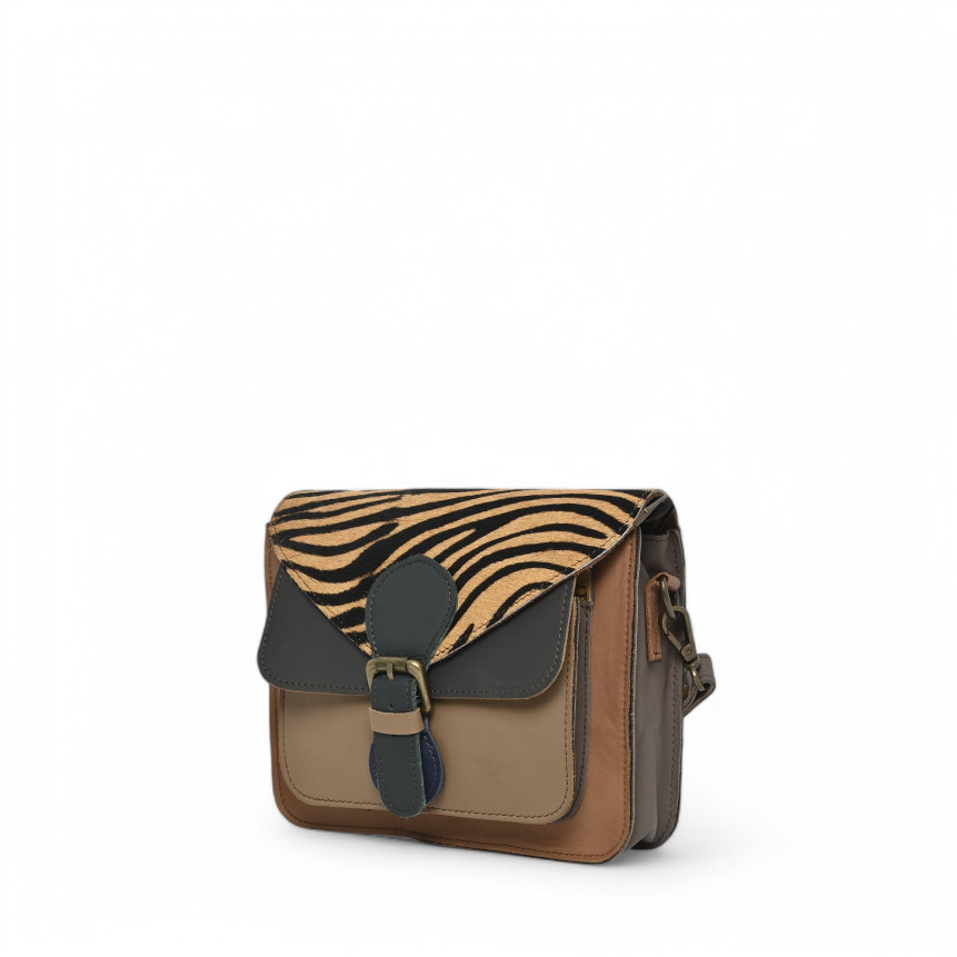 Leather crossbody bag