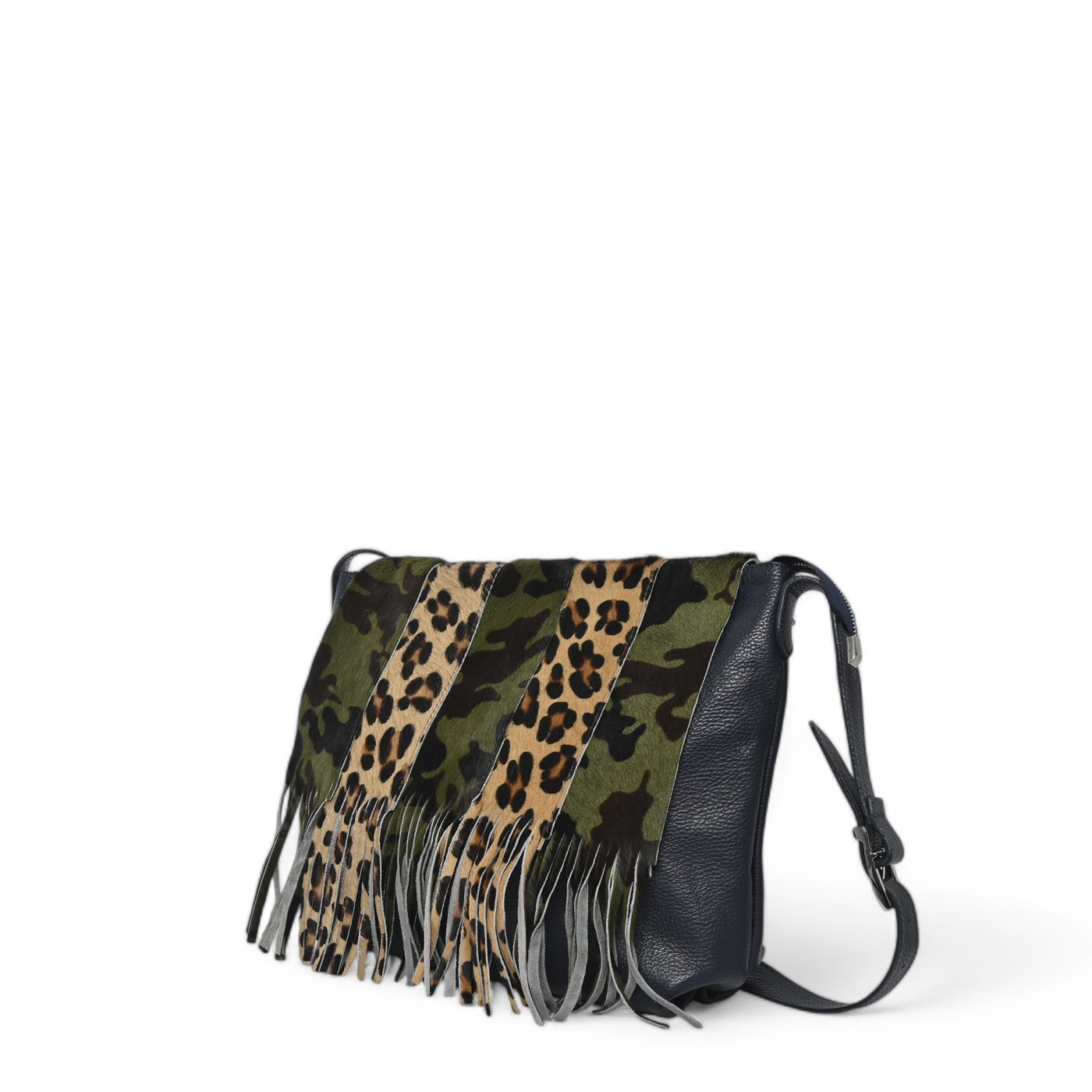 Leather crossbody bag