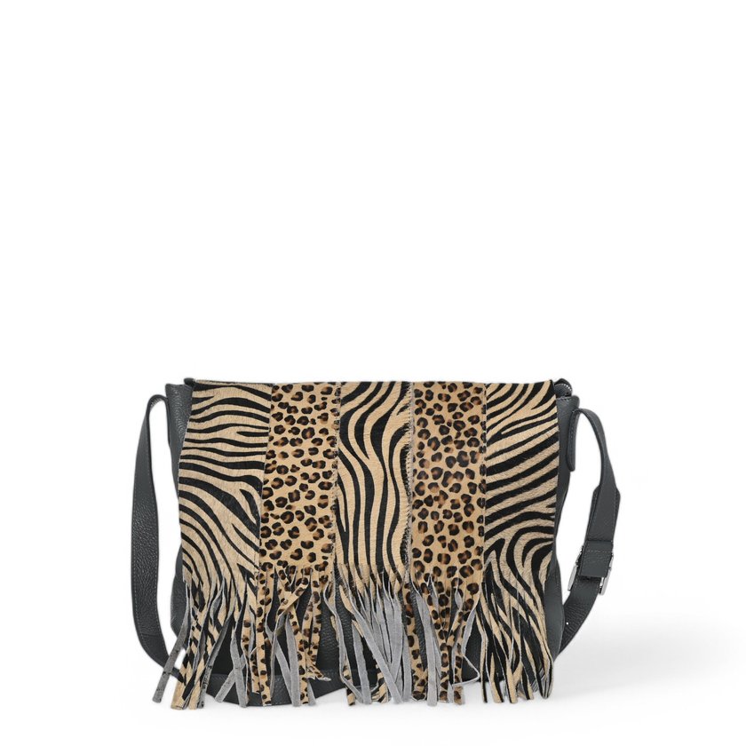 Leather crossbody bag