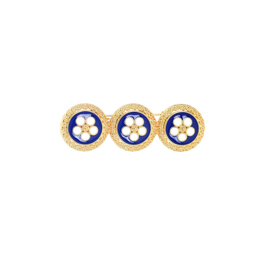 Encantos Portugal pin with three flowers