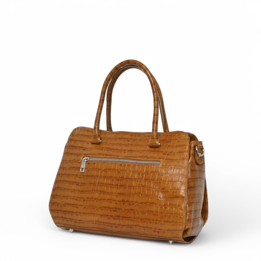 Mala Shopper em pele