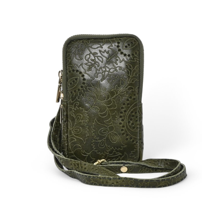 Étui pour téléphone en cuir