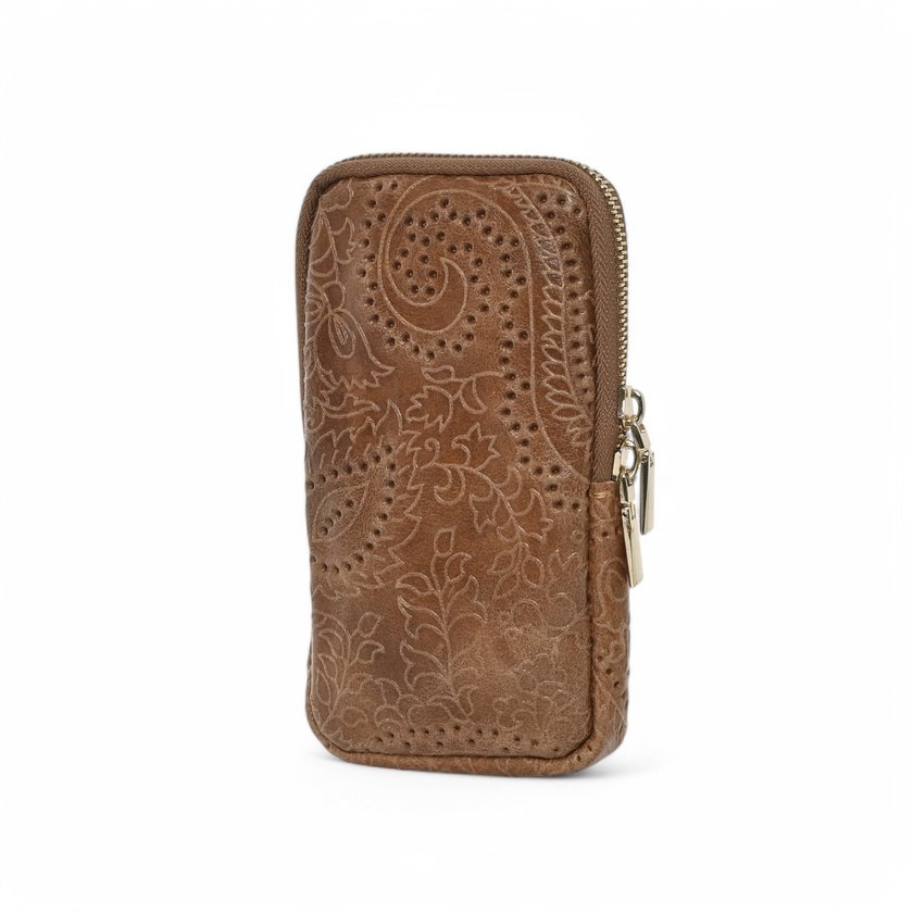 Étui pour téléphone en cuir